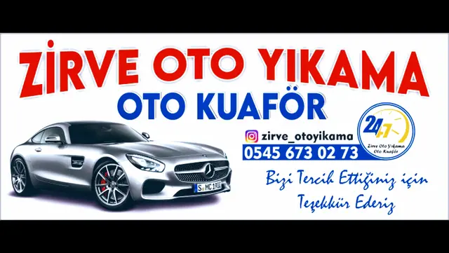 Zirve Oto Yıkama Oto Kuaför 7/24