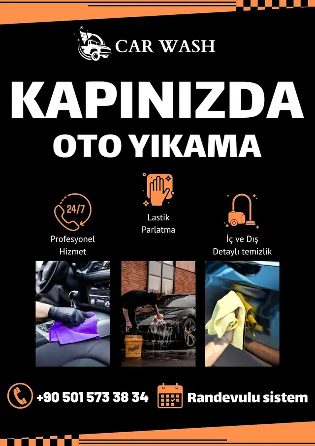 Kapınızda-oto Yıkama