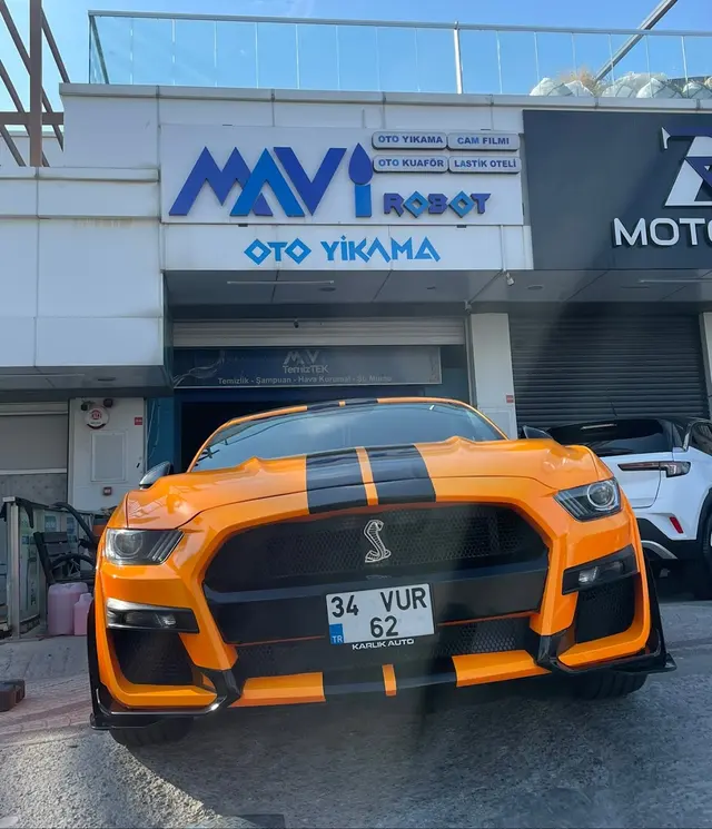 Mavı Robot Oto Yıkama